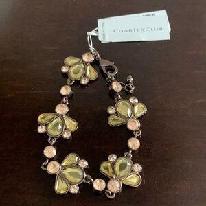 Charter Club Bracelet with Gems